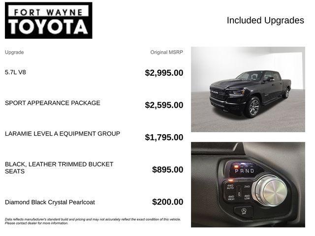 used 2022 Ram 1500 car, priced at $31,746