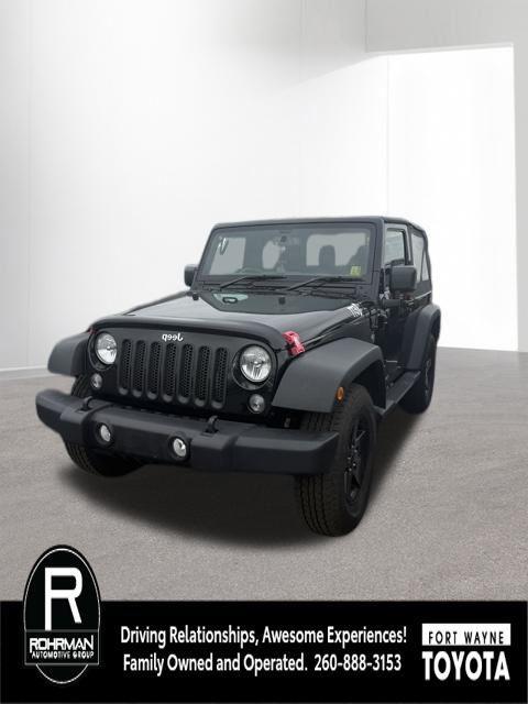 used 2016 Jeep Wrangler car, priced at $20,225