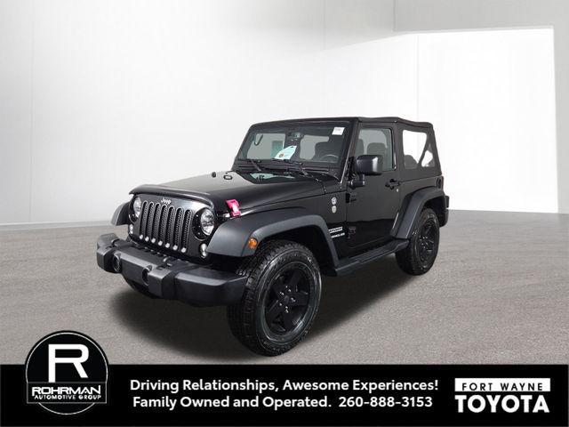used 2016 Jeep Wrangler car, priced at $19,450
