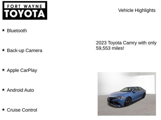 used 2023 Toyota Camry car, priced at $26,471