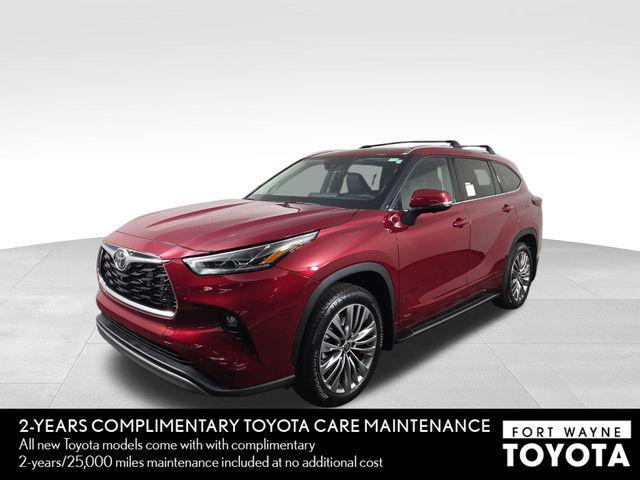 new 2025 Toyota Highlander Hybrid car, priced at $59,185