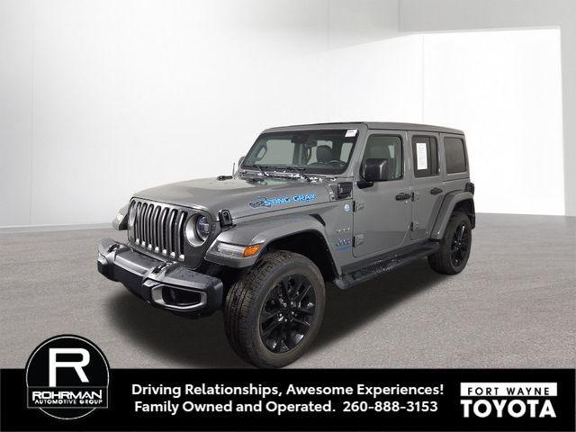 used 2021 Jeep Wrangler Unlimited 4xe car, priced at $29,558