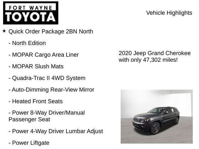 used 2020 Jeep Grand Cherokee car, priced at $23,310
