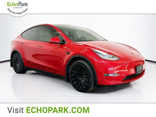 used 2022 Tesla Model Y car, priced at $28,597