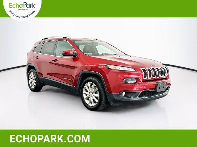 used 2017 Jeep Cherokee car, priced at $13,109