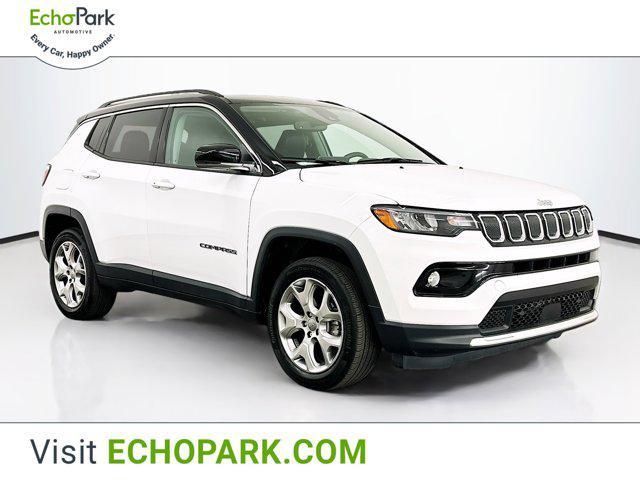 used 2022 Jeep Compass car, priced at $23,269