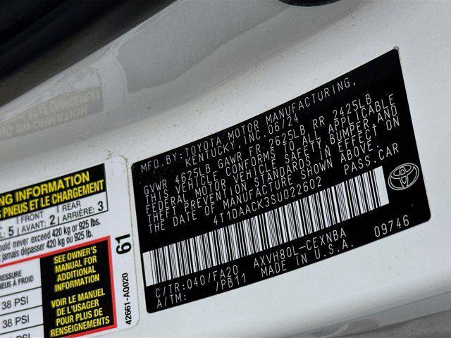 used 2025 Toyota Camry car, priced at $25,997