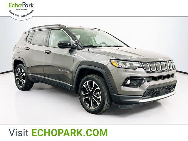used 2022 Jeep Compass car, priced at $22,997