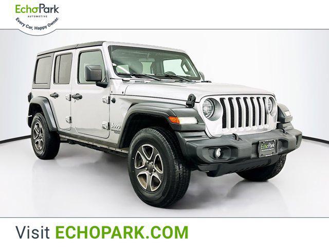 used 2021 Jeep Wrangler Unlimited car, priced at $26,989