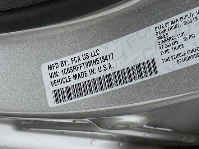 used 2021 Ram 1500 car, priced at $34,647