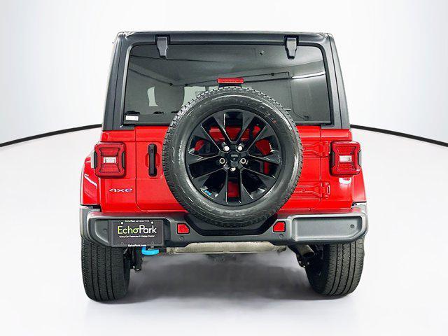 used 2022 Jeep Wrangler Unlimited 4xe car, priced at $30,587