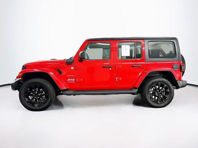 used 2022 Jeep Wrangler Unlimited 4xe car, priced at $30,587