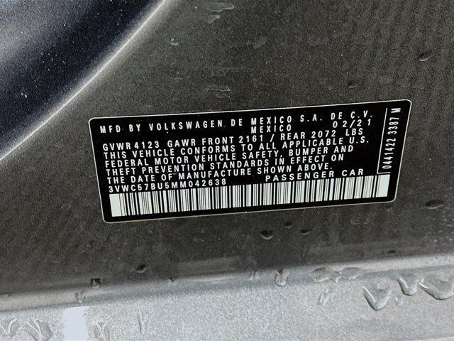 used 2021 Volkswagen Jetta car, priced at $16,847