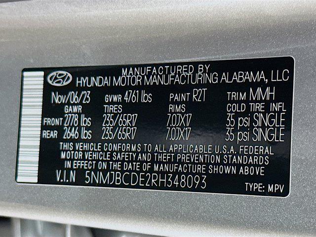 used 2024 Hyundai Tucson car, priced at $24,747