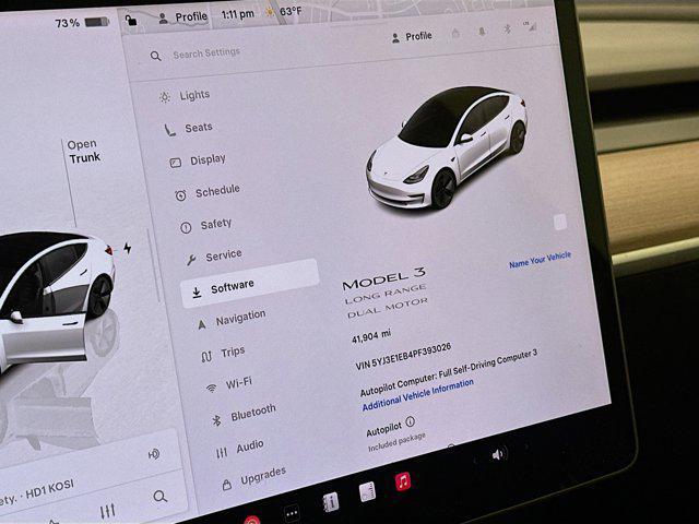 used 2023 Tesla Model 3 car, priced at $26,597