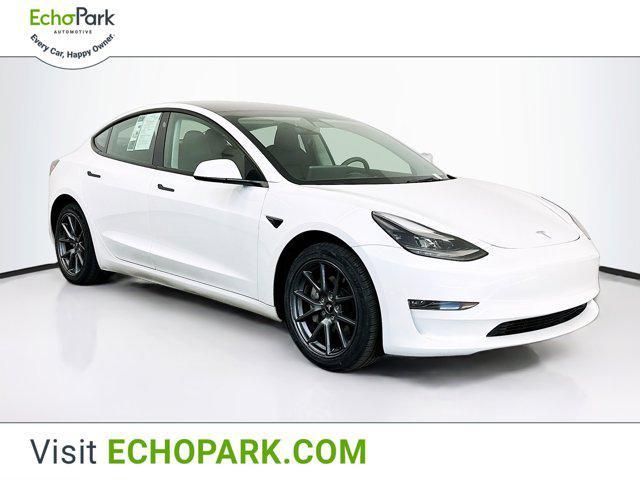 used 2023 Tesla Model 3 car, priced at $26,597