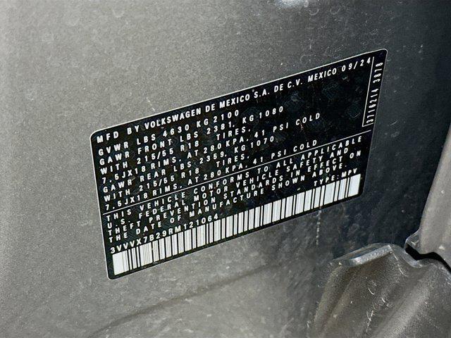 used 2024 Volkswagen Taos car, priced at $23,947