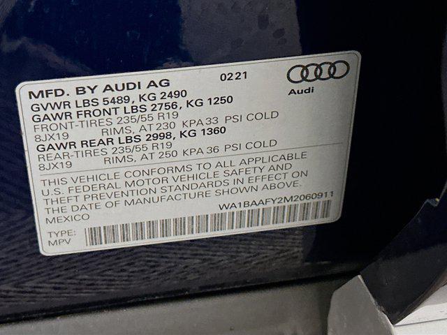 used 2021 Audi Q5 car, priced at $30,469