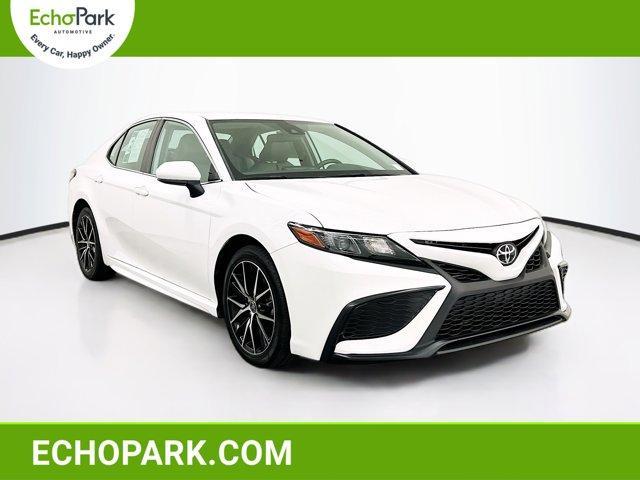 used 2021 Toyota Camry car, priced at $20,389