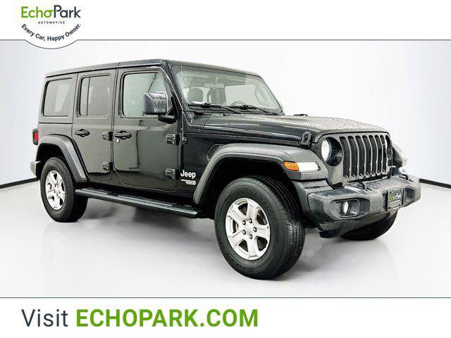 used 2021 Jeep Wrangler Unlimited car, priced at $27,777