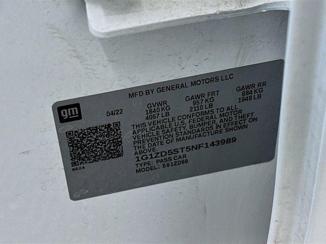 used 2022 Chevrolet Malibu car, priced at $16,987