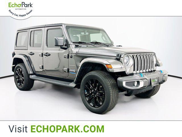 used 2022 Jeep Wrangler Unlimited 4xe car, priced at $30,677