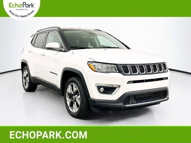 used 2021 Jeep Compass car, priced at $21,269