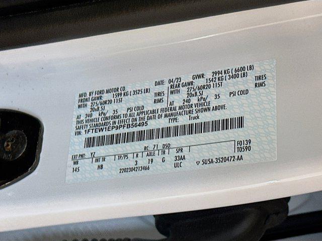 used 2023 Ford F-150 car, priced at $40,996