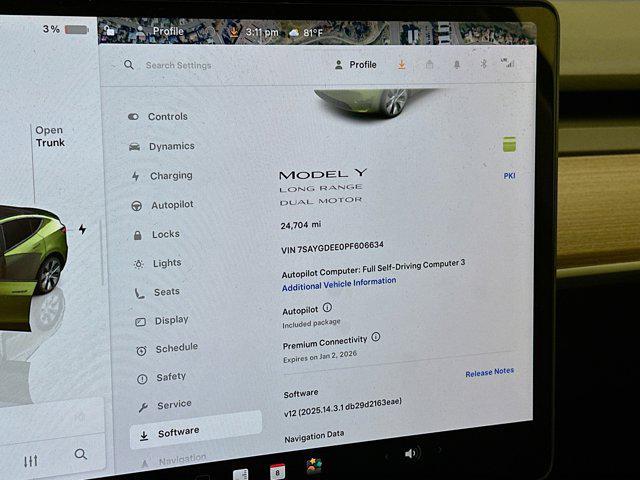 used 2023 Tesla Model Y car, priced at $31,347