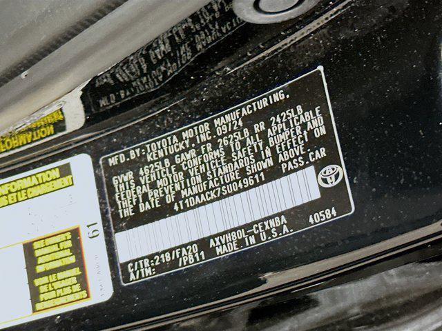 used 2025 Toyota Camry car, priced at $25,277