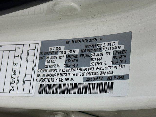 used 2024 Mazda CX-90 car, priced at $27,997