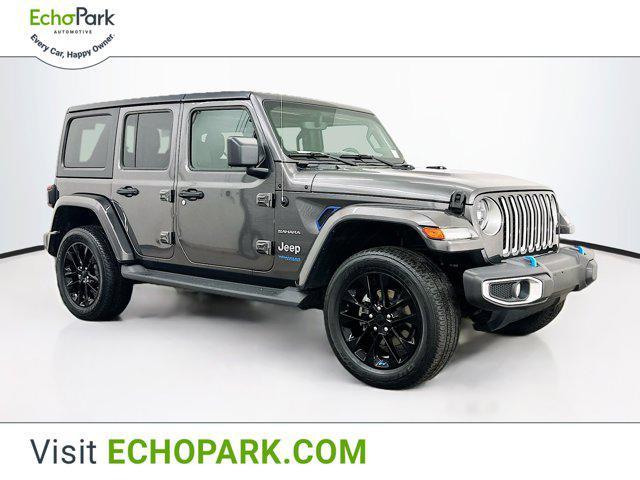 used 2022 Jeep Wrangler Unlimited 4xe car, priced at $30,397