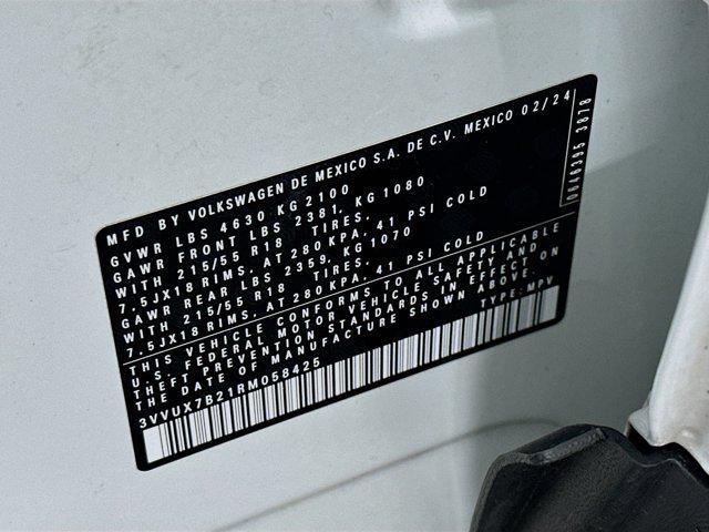 used 2024 Volkswagen Taos car, priced at $20,997