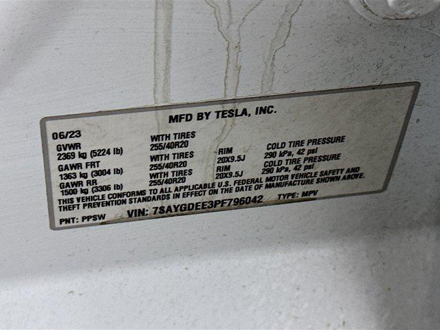 used 2023 Tesla Model Y car, priced at $30,496