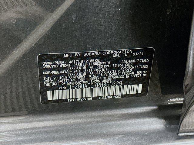 used 2024 Subaru Crosstrek car, priced at $26,647