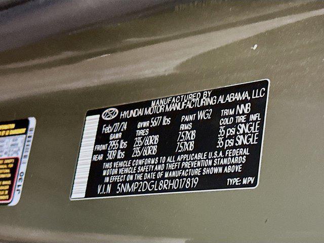 used 2024 Hyundai Santa Fe car, priced at $26,997