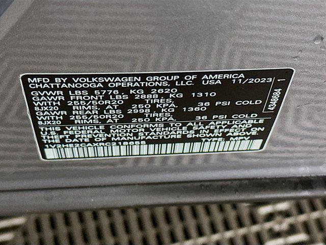 used 2024 Volkswagen Atlas Cross Sport car, priced at $31,247