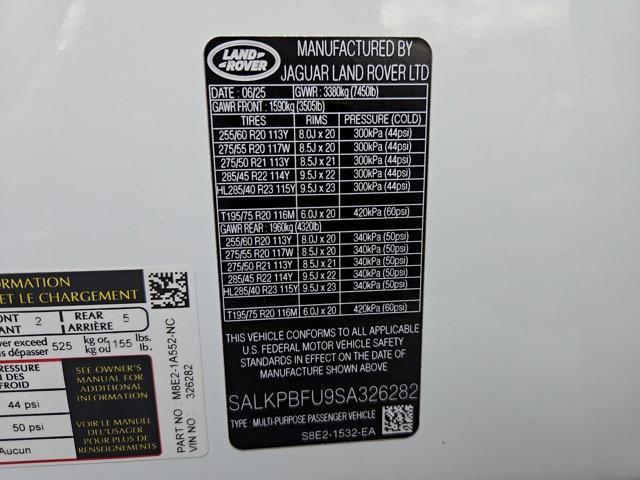 new 2025 Land Rover Range Rover car, priced at $131,445