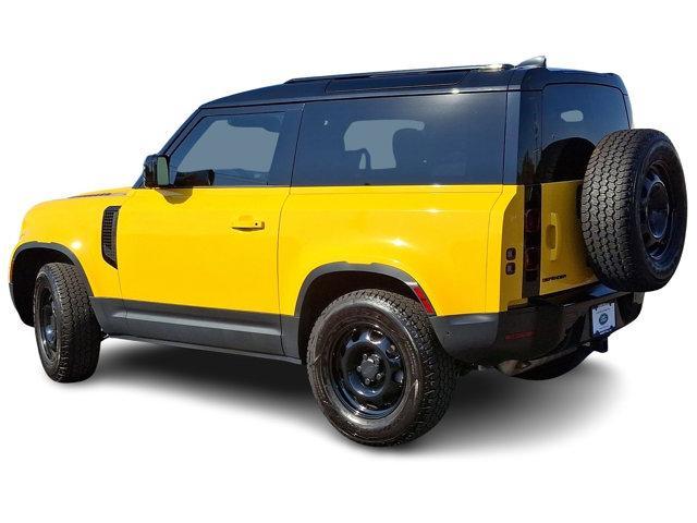 used 2021 Land Rover Defender car, priced at $45,000