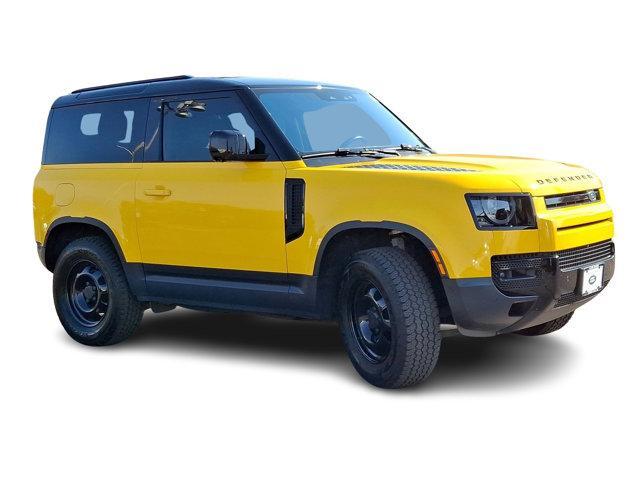 used 2021 Land Rover Defender car, priced at $45,000