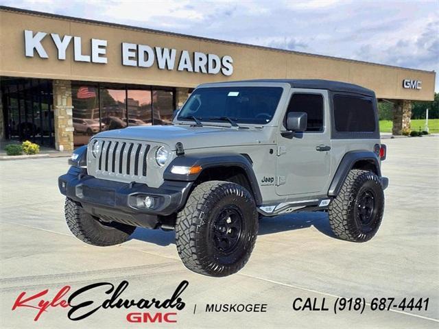 used 2023 Jeep Wrangler car, priced at $28,994