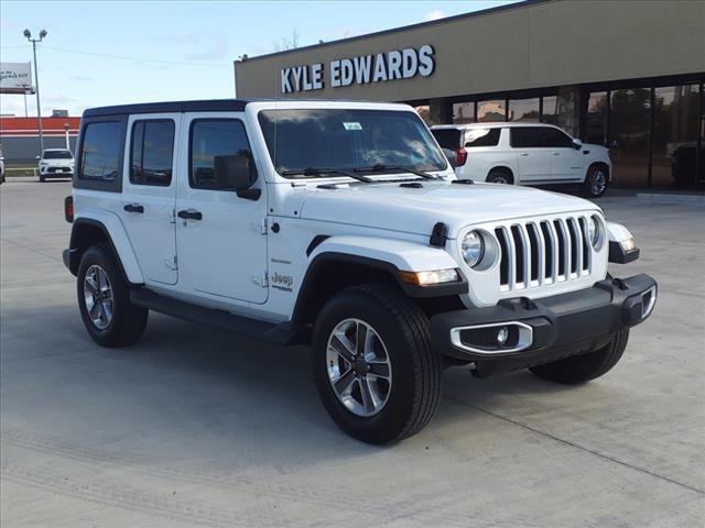 used 2020 Jeep Wrangler Unlimited car, priced at $33,185