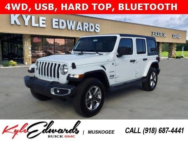 used 2020 Jeep Wrangler Unlimited car, priced at $33,185