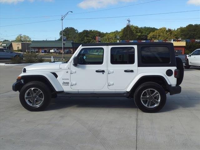 used 2020 Jeep Wrangler Unlimited car, priced at $33,185