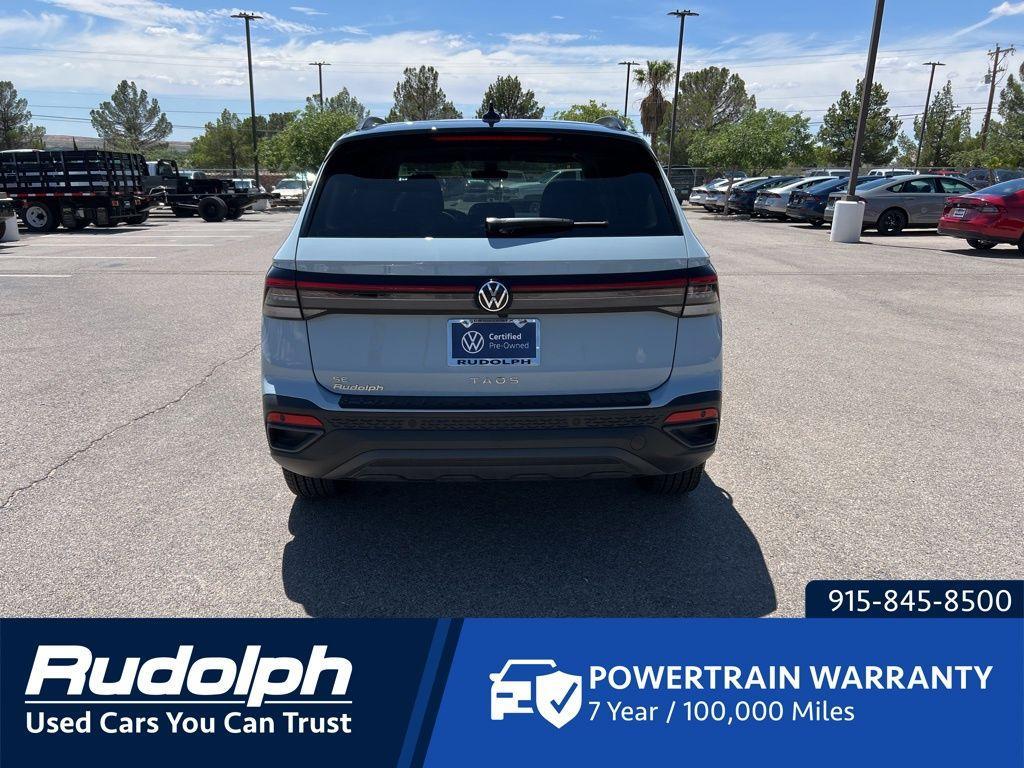 used 2025 Volkswagen Taos car, priced at $28,997
