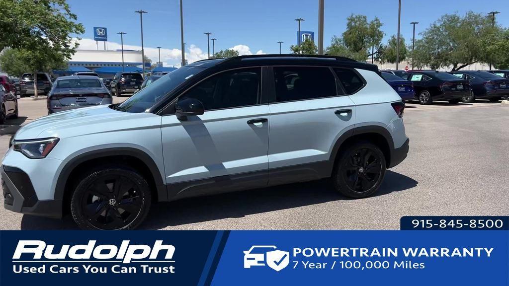 used 2025 Volkswagen Taos car, priced at $28,997