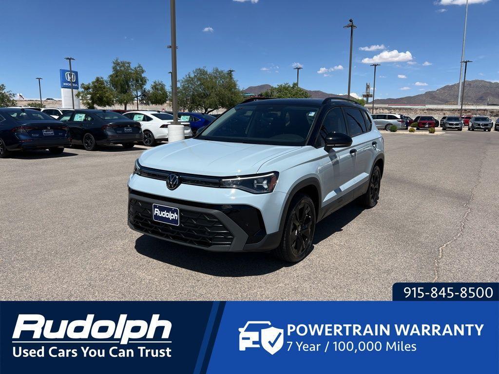 used 2025 Volkswagen Taos car, priced at $28,997