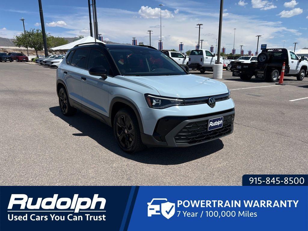 used 2025 Volkswagen Taos car, priced at $28,997