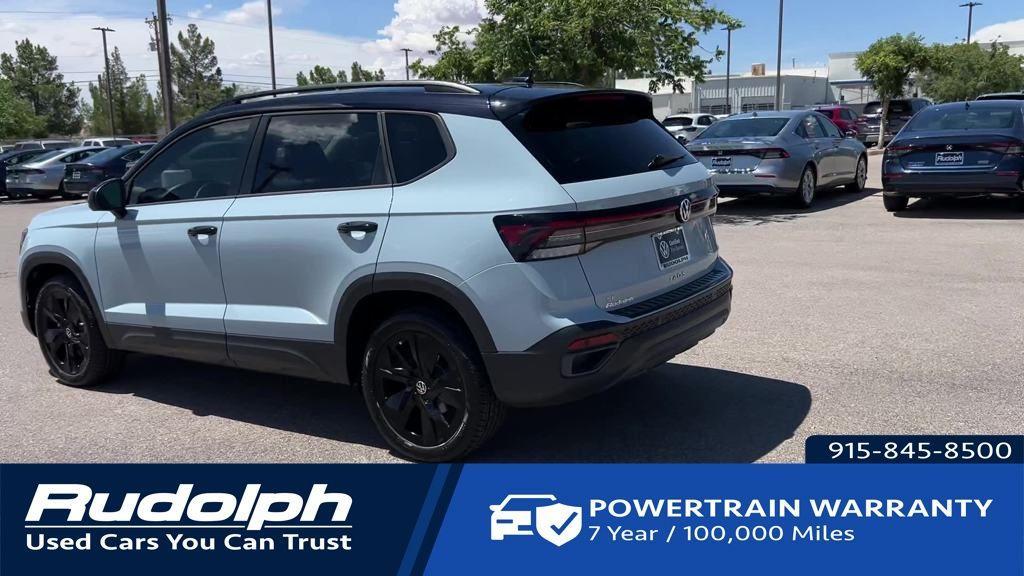 used 2025 Volkswagen Taos car, priced at $28,997