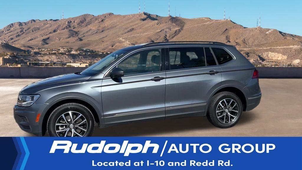 used 2021 Volkswagen Tiguan car, priced at $23,880